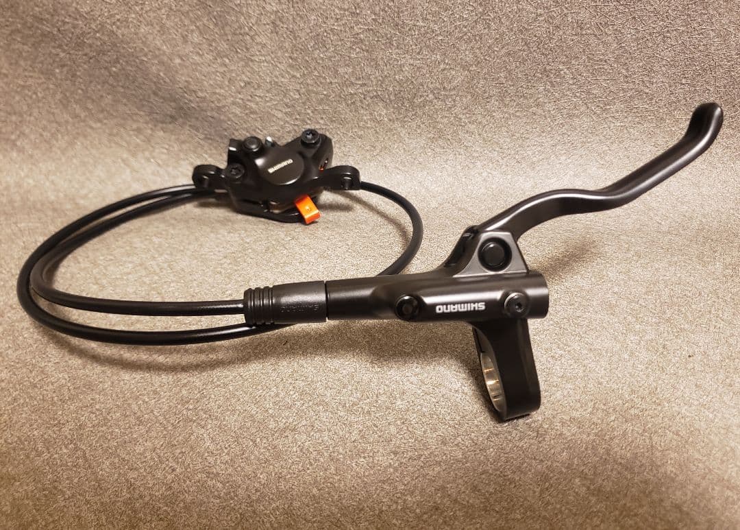 シマノMT200油圧ディスクブレーキとRT56ディスクローター160mmセット