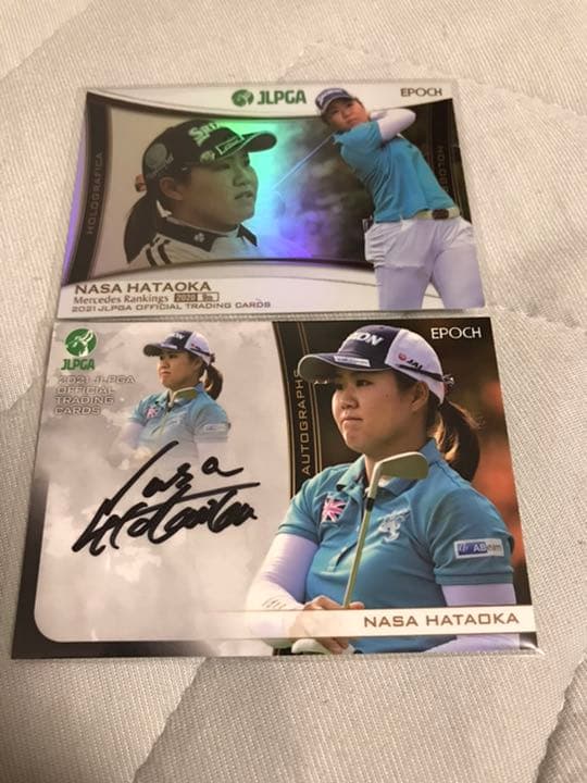 2021 JLPGA トレーディングカード　畑岡奈紗　直筆サインカード