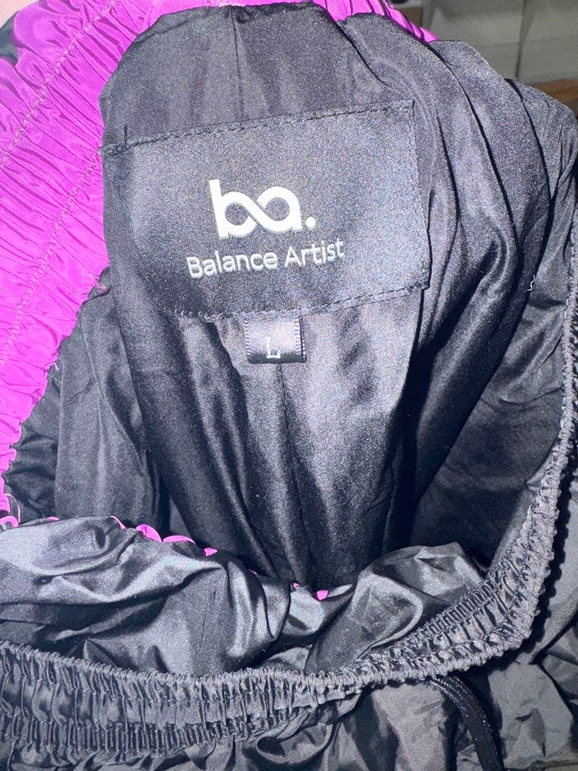 balance artist キルティングパンツ