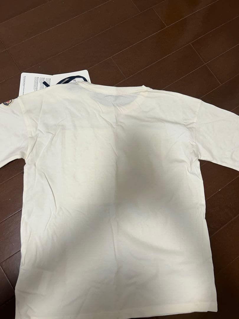 MONCLER ホワイト Tシャツ 12A
