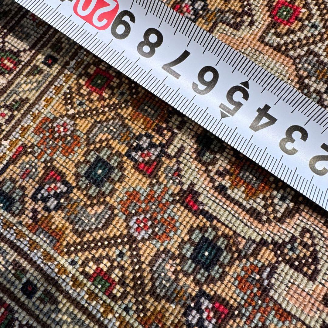 ペルシャ絨毯 アンティーク・タブリーズ製 105×150cm