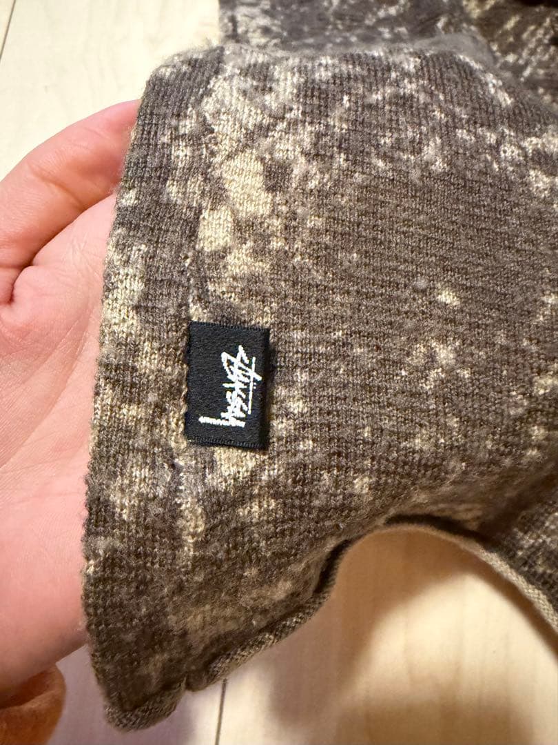 トップス Stussy Python Fine Wool Sweater / Khaki