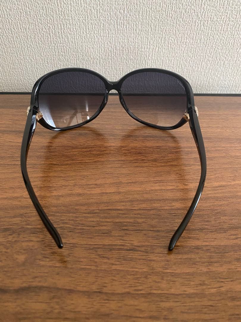 MONOTONE！GUCCI サングラスハートレディース黒ケース付き度なし