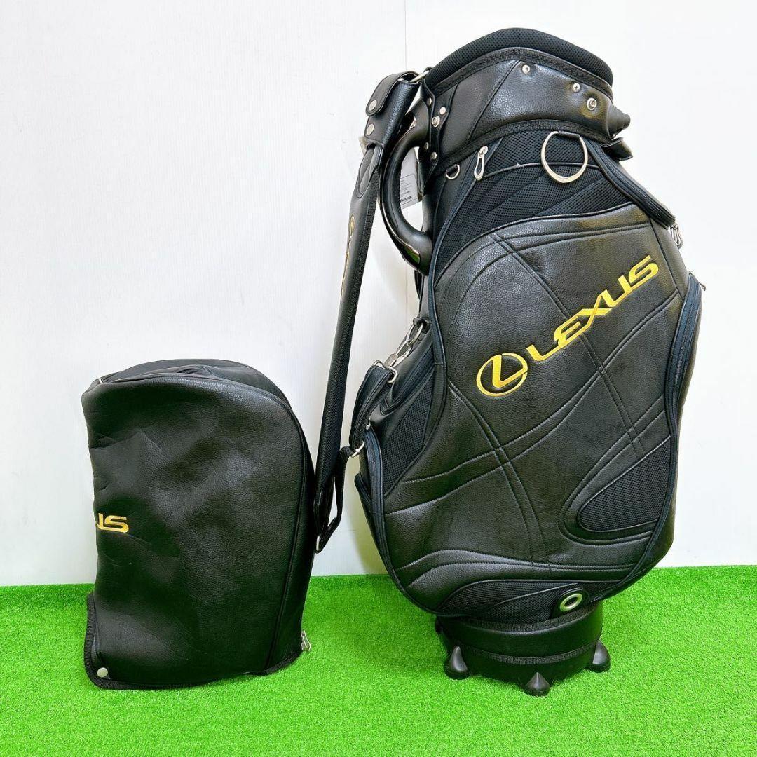LEXUS レクサス キャディバック ミズノ製 キャディーバック ブラック