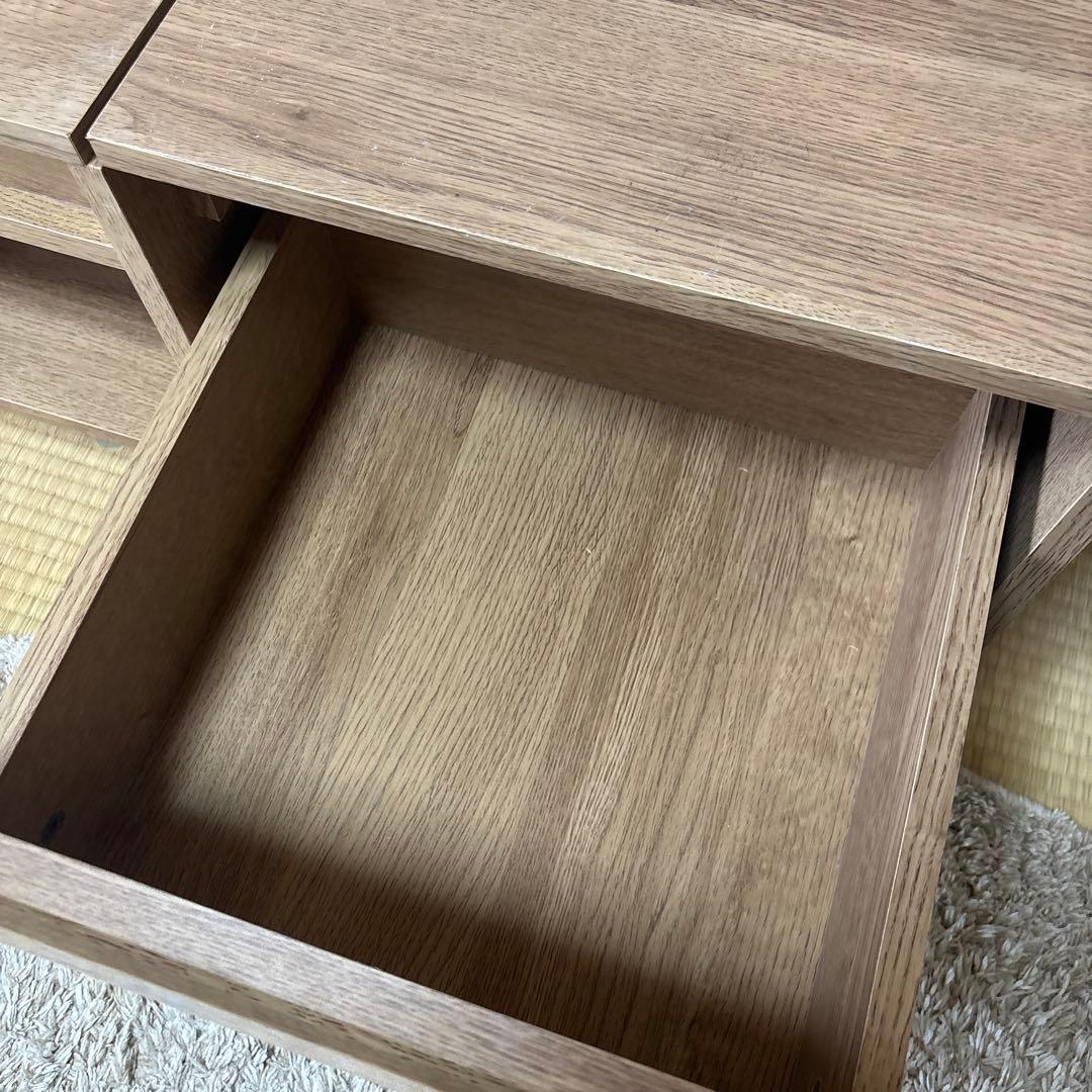 ドレッサー　ローテーブル　LOWYA