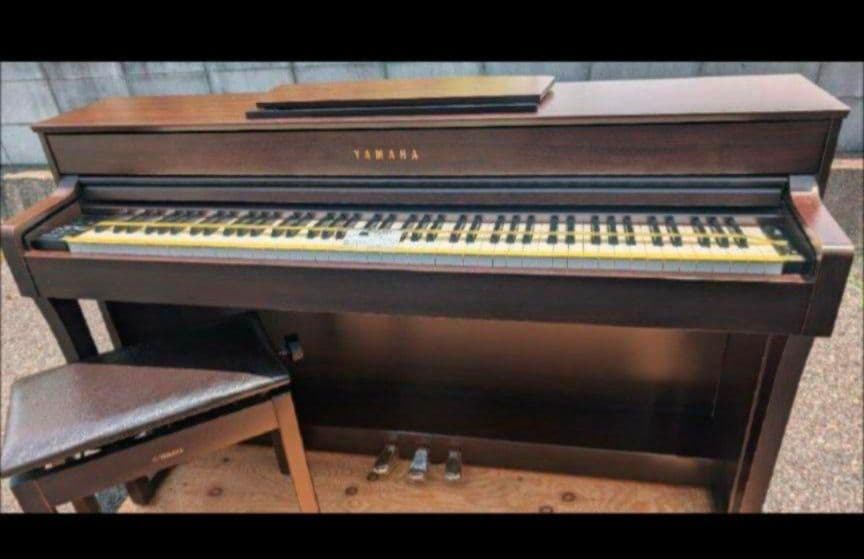 送料込み YAMAHA 電子ピアノ SCLP-6350 2017年製ほぼ新品レ