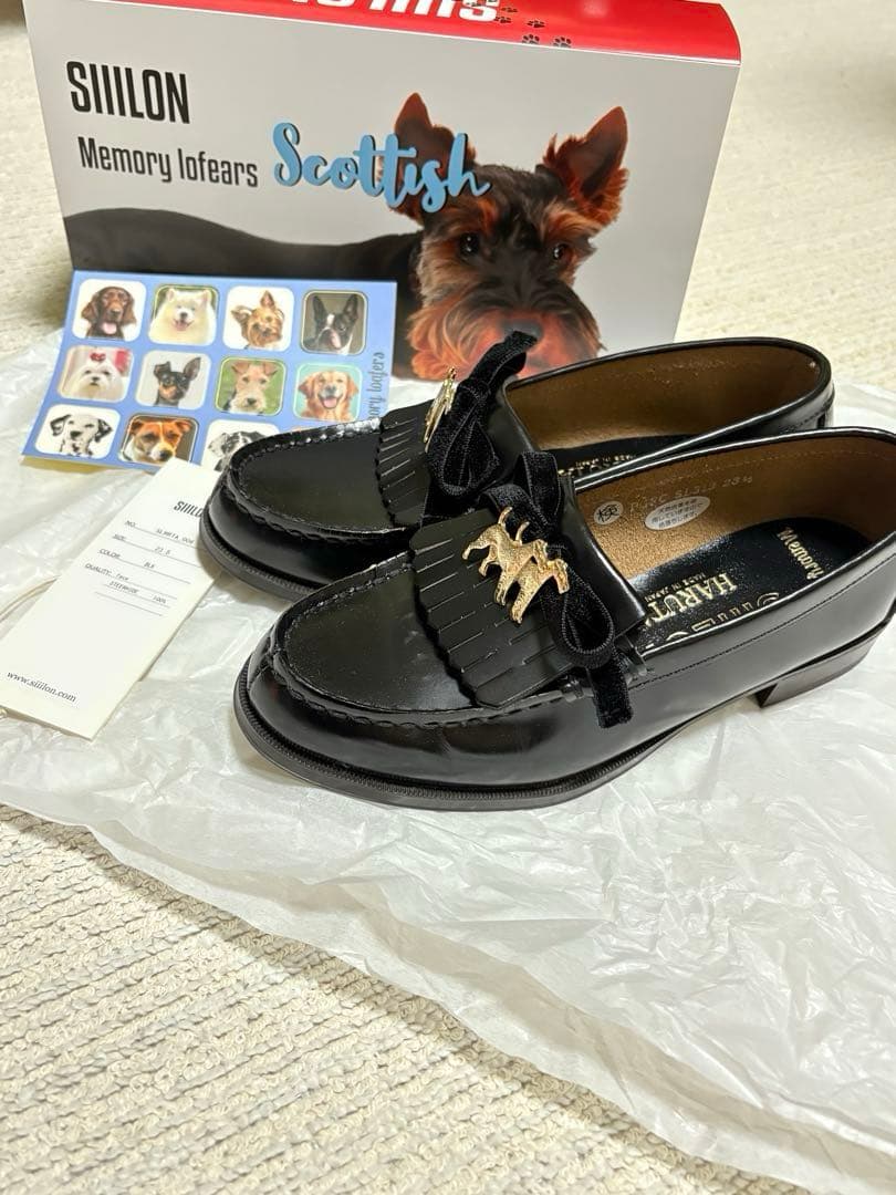 SIIILON HARUTA コラボローファー Scottish