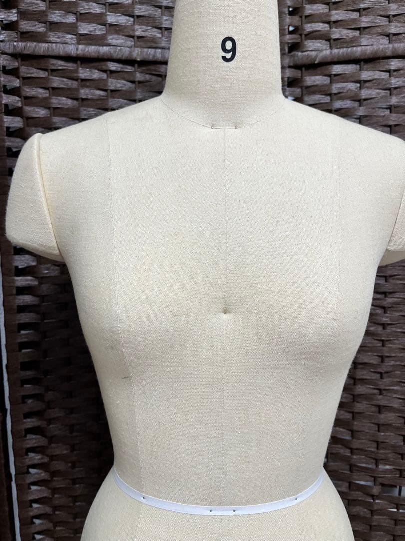 七彩 NANASAI 裁断用 ナチュラルヌードボディ 9号 MT-20 マネキン