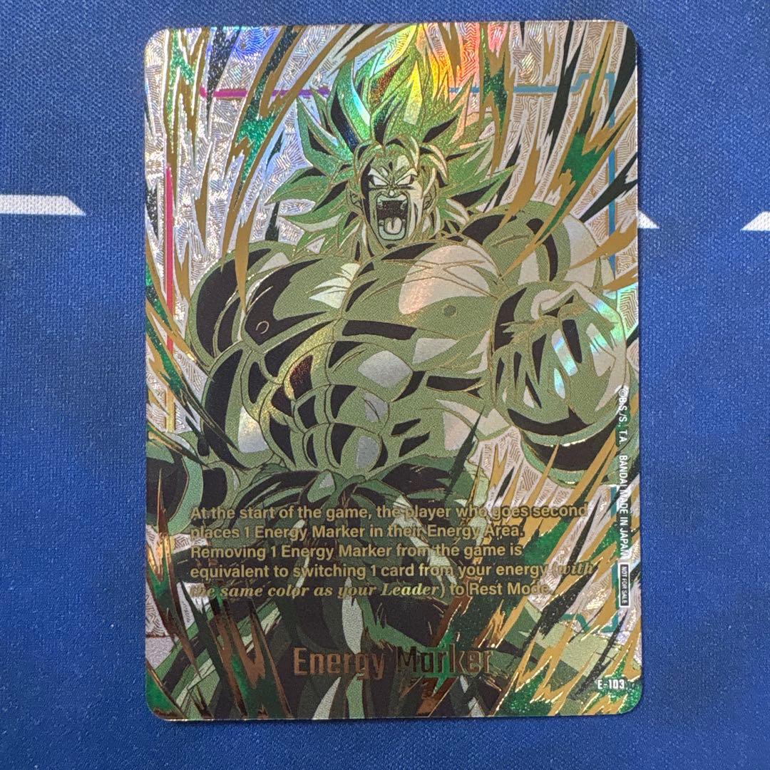 フュージョンワールド　チャンピオンシップ　エナジーマーカー　ブロリー