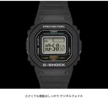 G-SHOCK nano 5600 SERIES DWN-5600-1JR（黒）