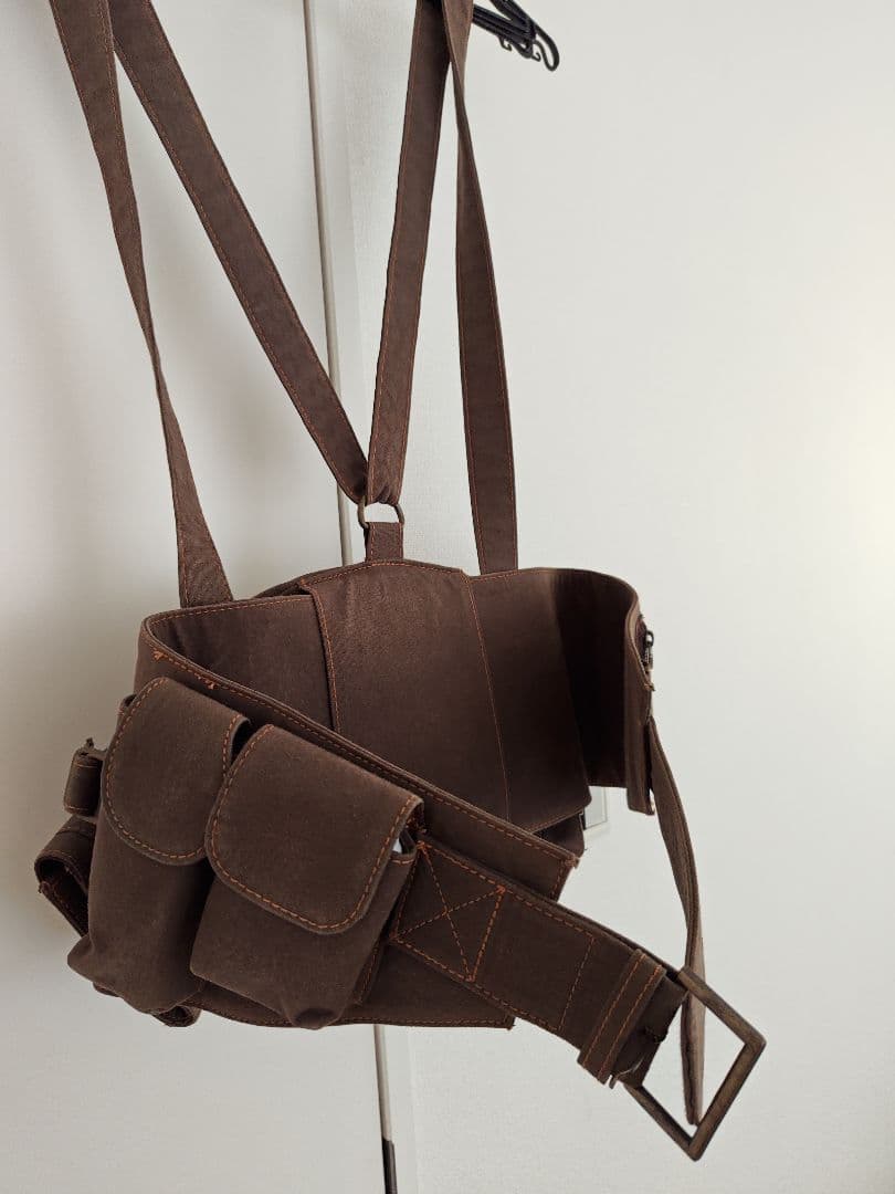 20471120 バッグ バッグパック リュック ウエストポーチ ブラウン