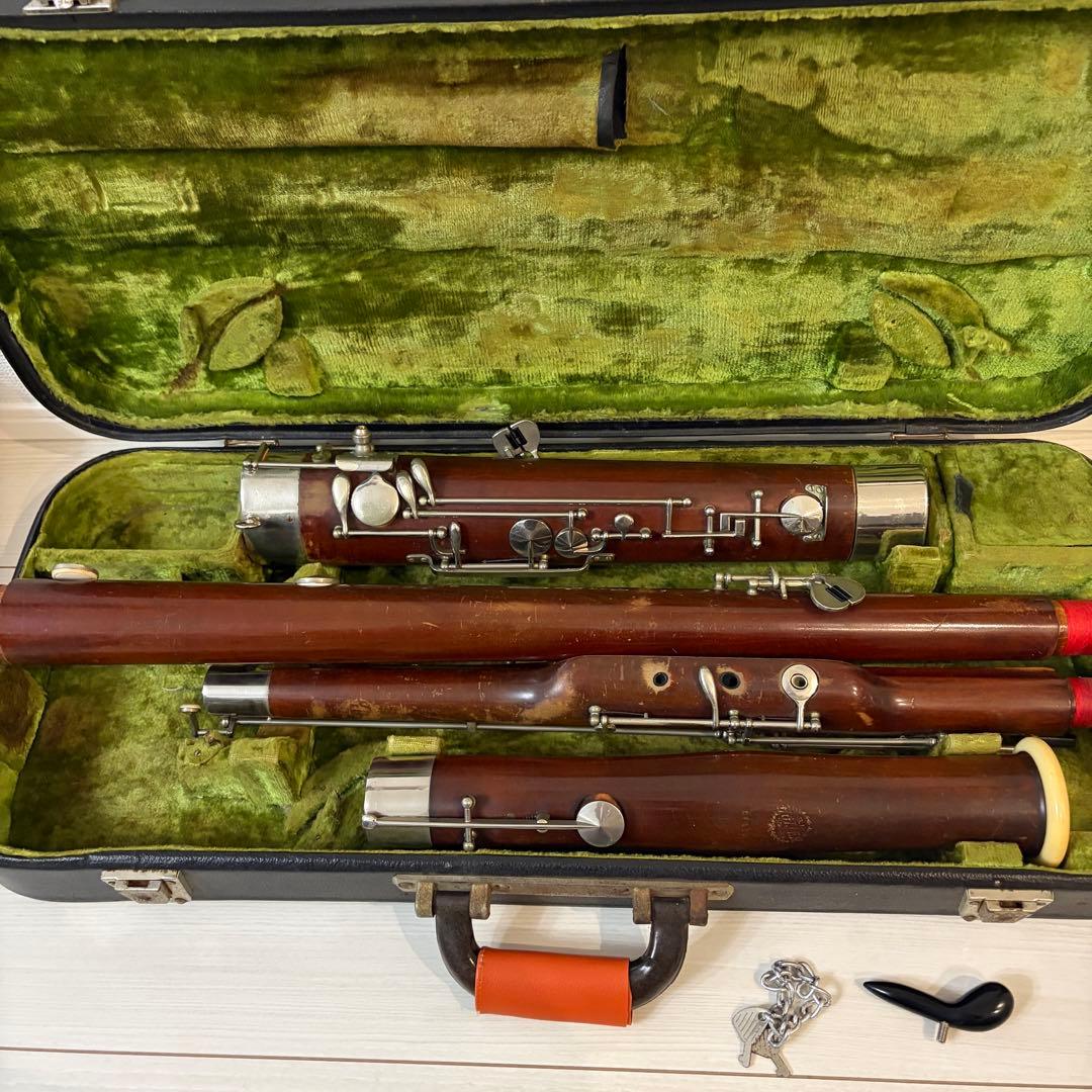 【調整済】Huller ドイツ製ファゴット Huller バスーン クルスペ