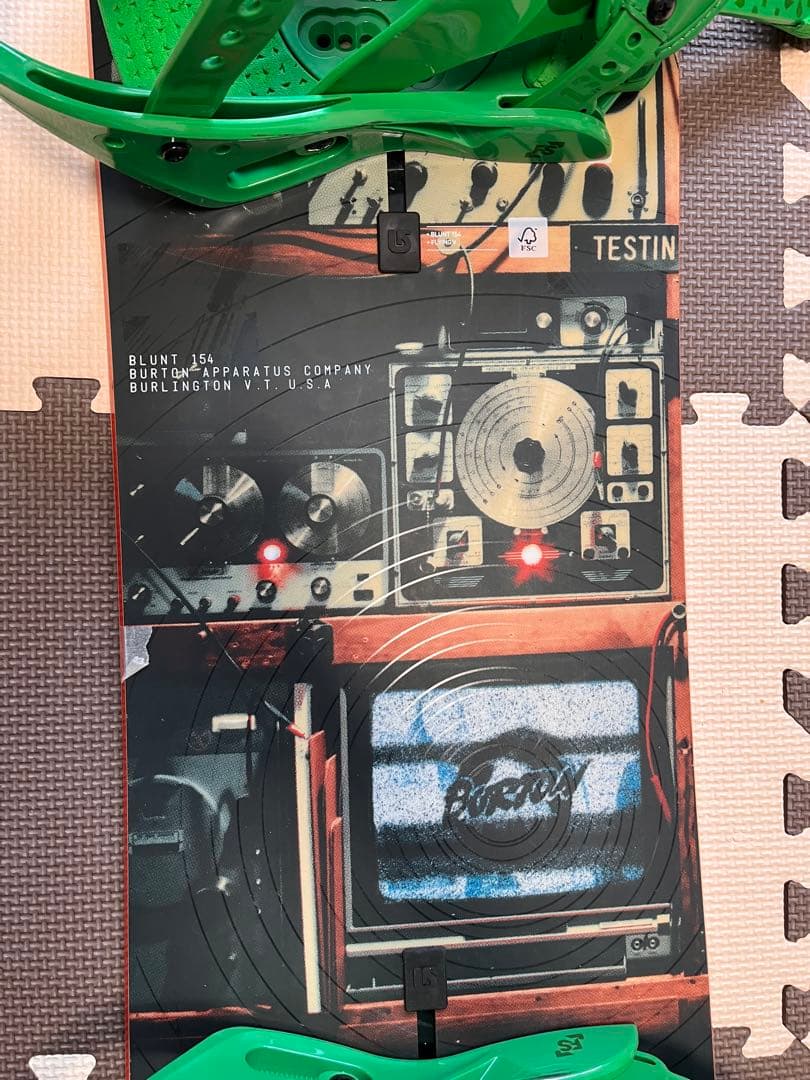 BURTON ブラント154cm× BURTON フリースタイル　Mサイズ