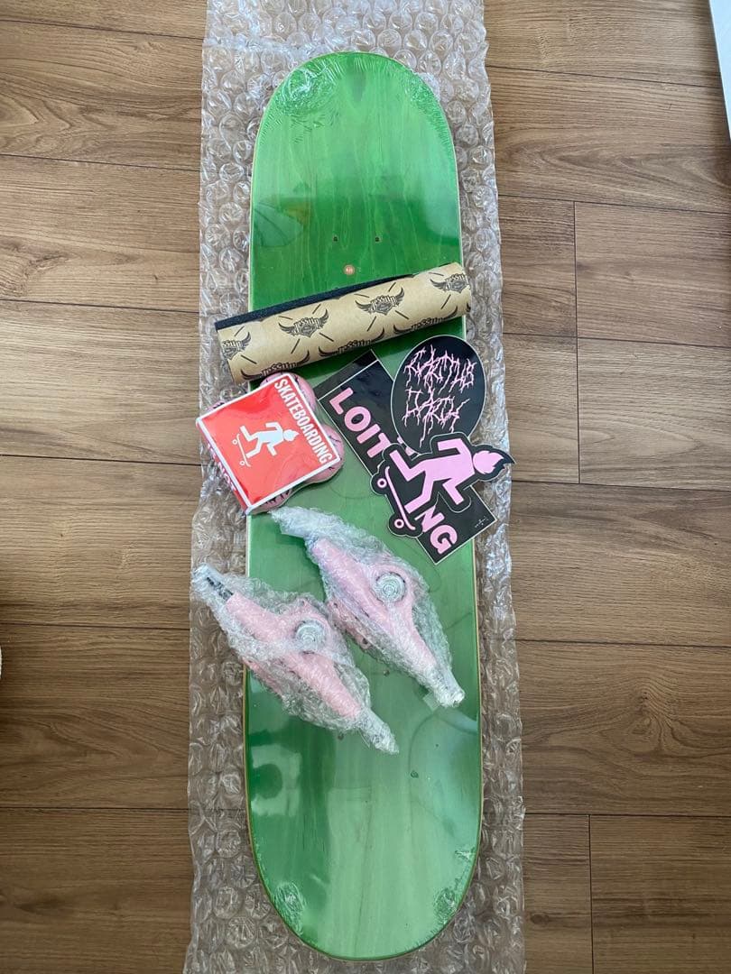 【新品】 CACTUS JACK PAISLEY SKATE DECK