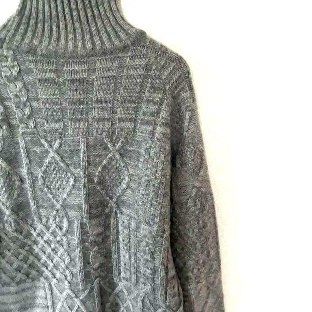 ロンハーマン別注bukhtタートルネックニット【ラム.モヘア.ウールミックス】L