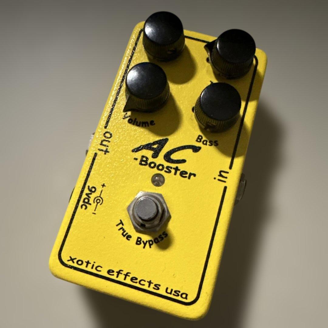 xotic effects AC Booster 黄色
