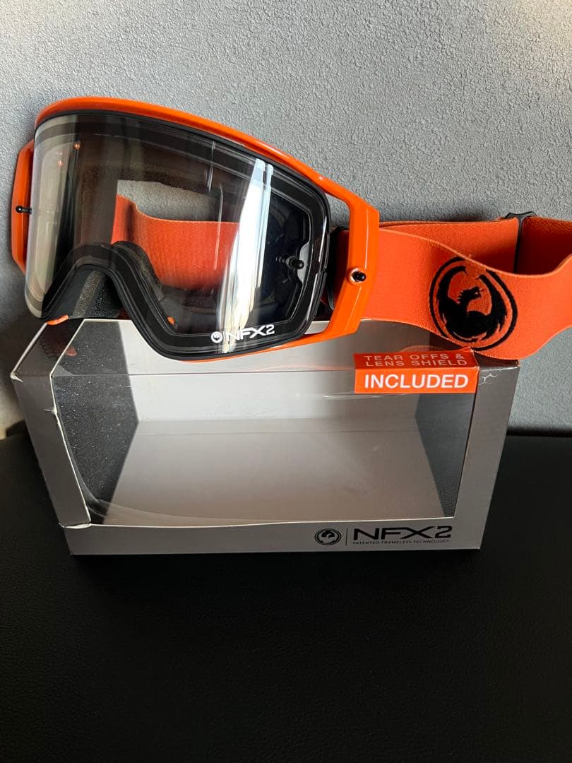 DORAGON NFX2 ゴーグル 布ケース付