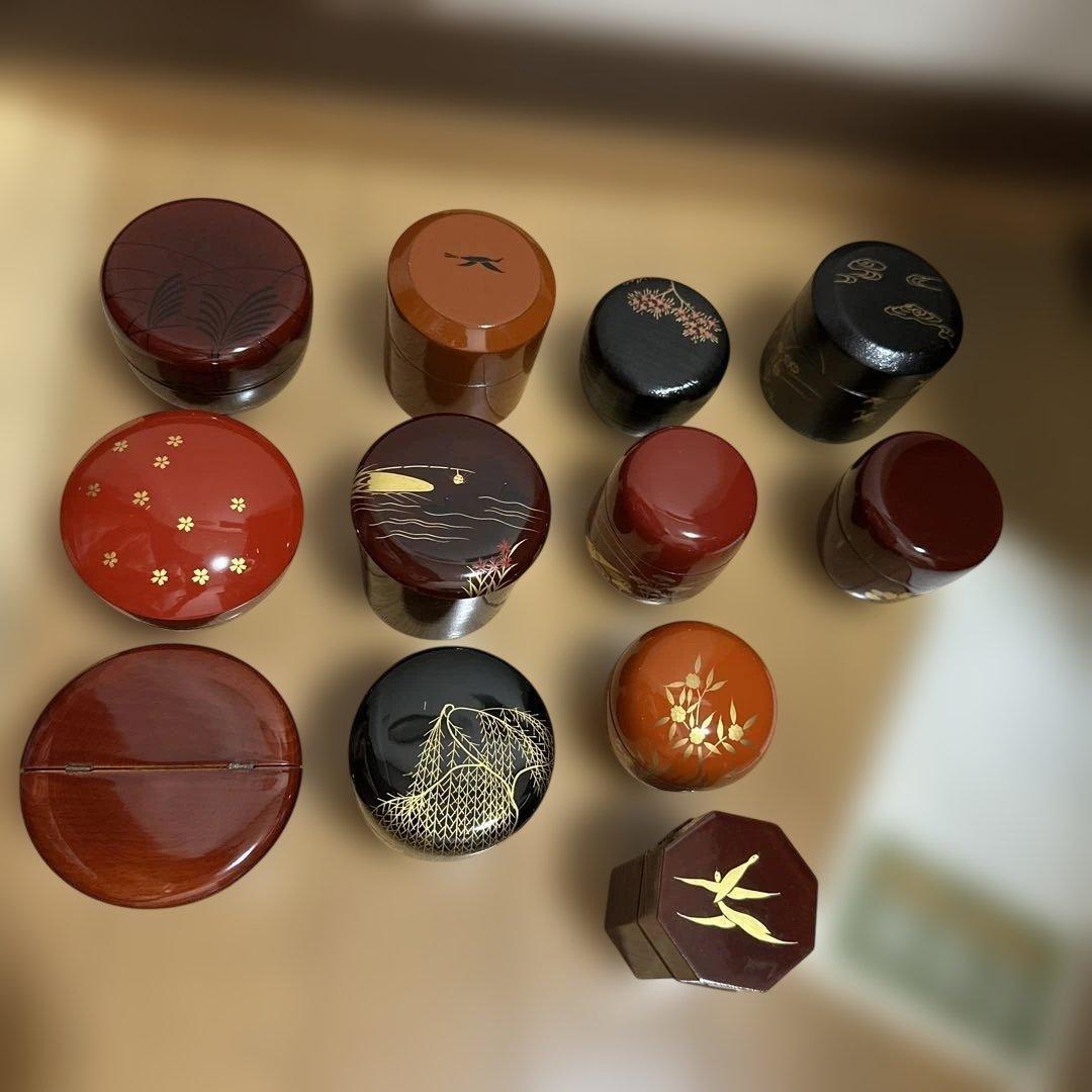 最安値　希少 井伊宗観好 月次茶器