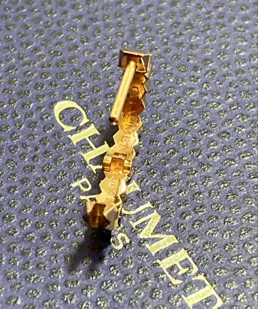 BEE DECHAUMET シングルフープピアスビードゥショーメ