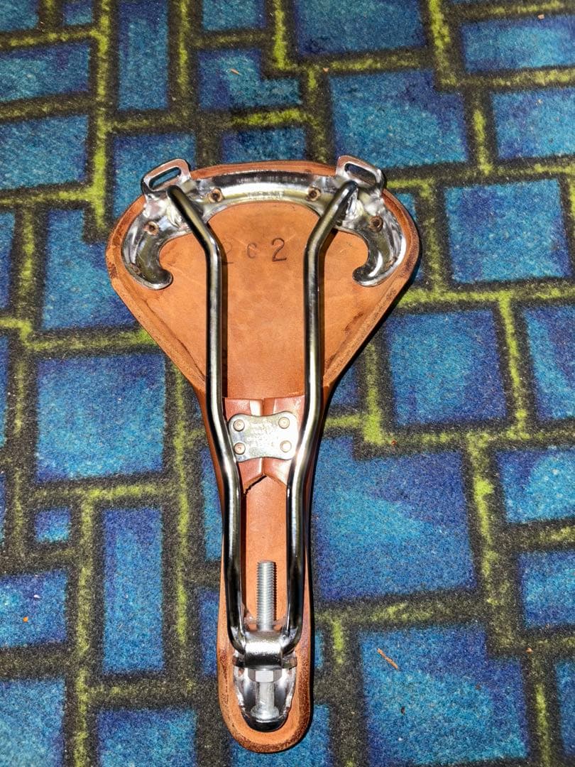 BROOKS ブルックス スワロー B15 クローム ハニーレザーサドル