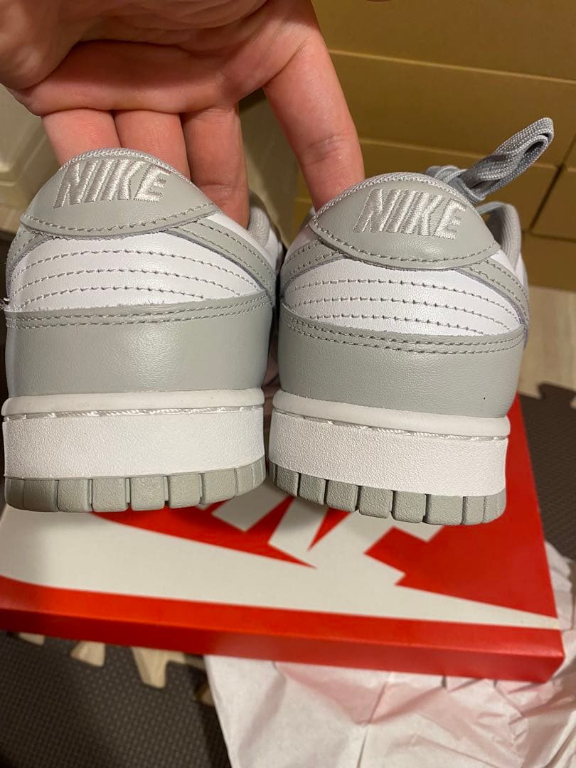 Nike DQ7691-103 ホワイト/グレー シューズ