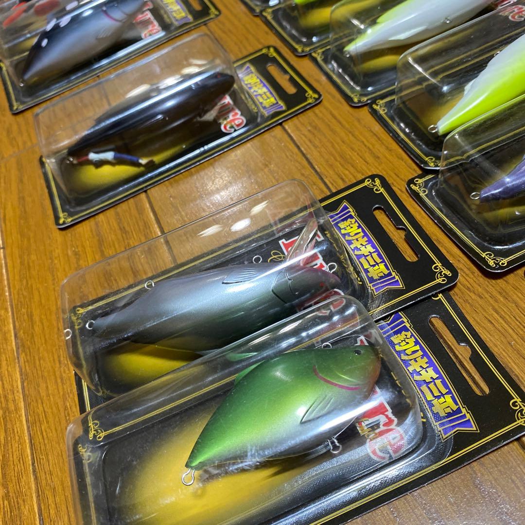 釣りキチ三平ルアーコレクション21個セット シークレット含ディーラーボックス付き