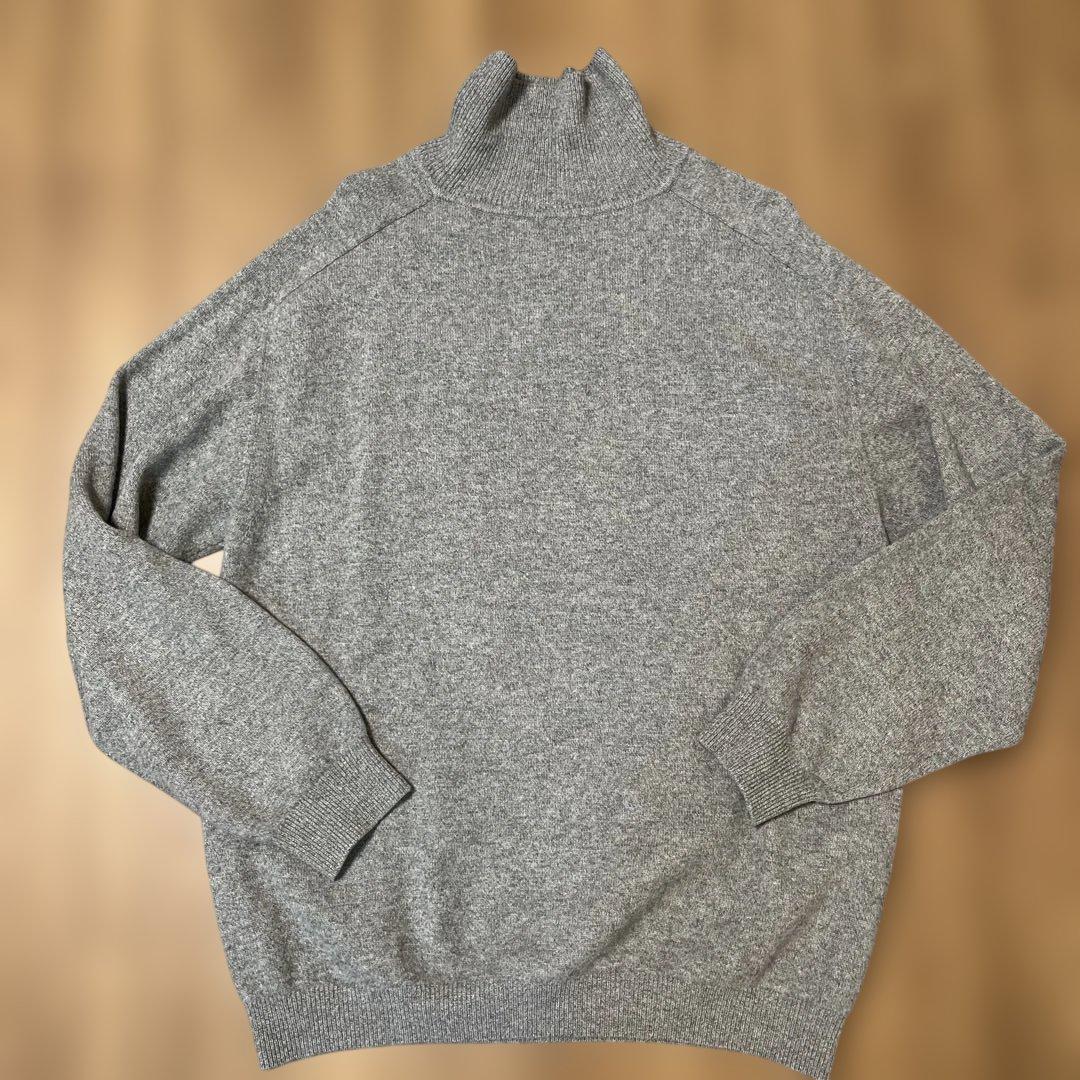 美品BATONER タートルネックセーター サイズ3 グレー