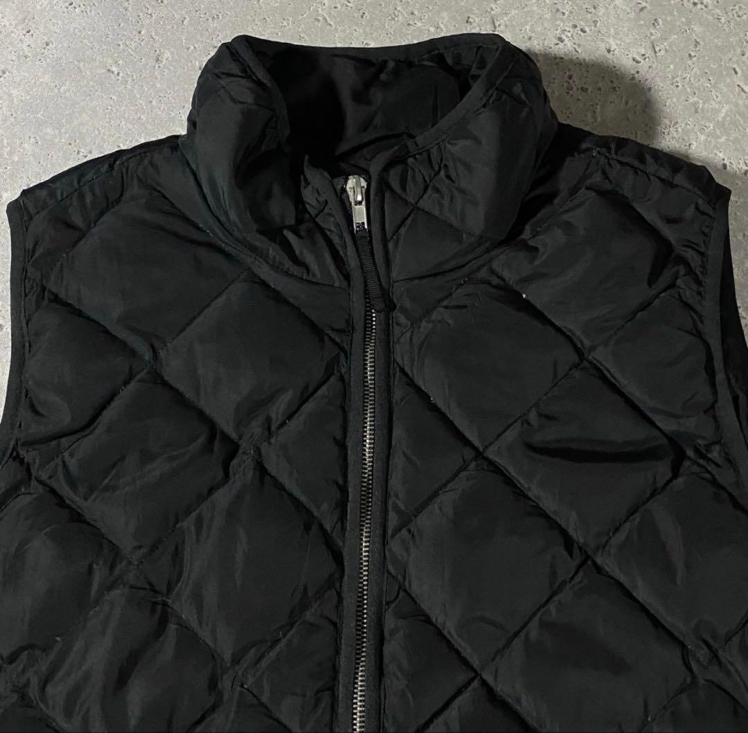 WOOL RICH ウールリッチ ダウンベスト 無地 ノームコア Y2K 黒