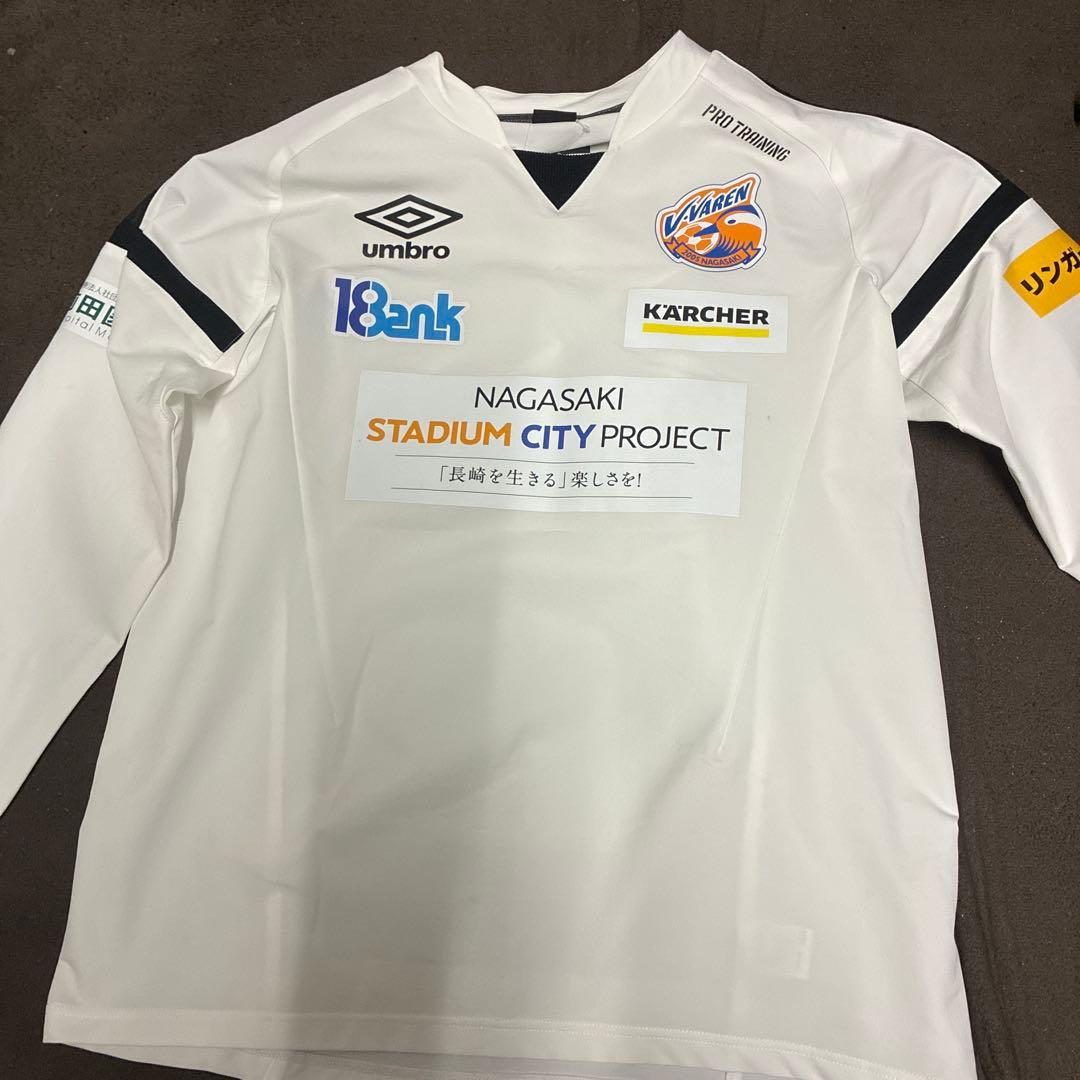 V・ファーレン長崎 ホワイト長袖ユニフォーム【未販売】