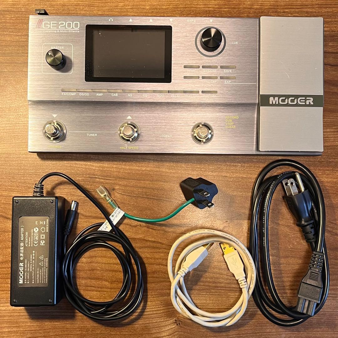 【送料無料・匿名配送】ギターエフェクタ　MOOER GE200 【中古】
