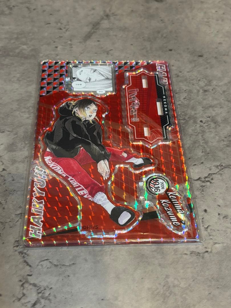 ハイキュー‼︎ 孤爪研磨 ジャンプショップ バースデイ 缶バッジ アクリルブロック