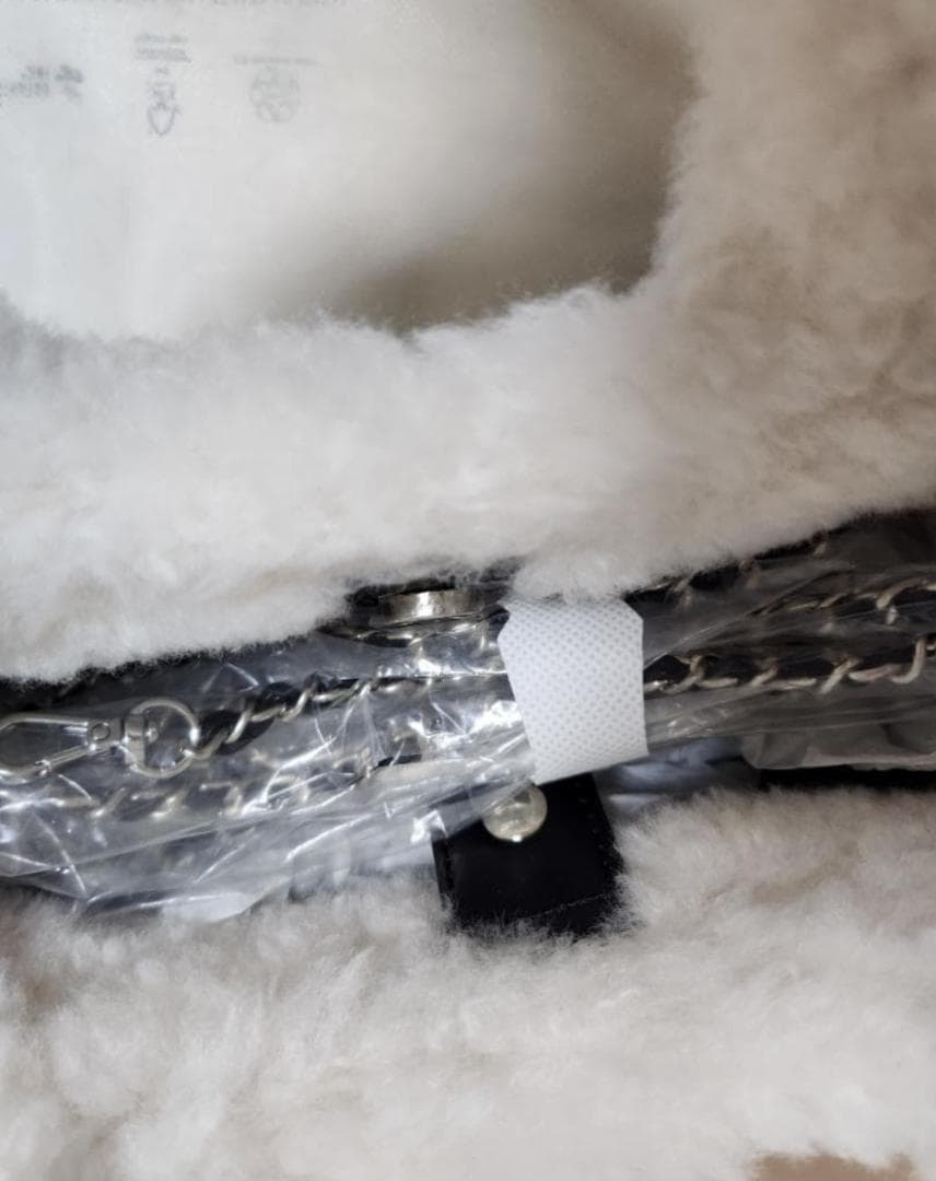 SNIDEL ファー ハンドバッグ & ハローキティ キーチェーン