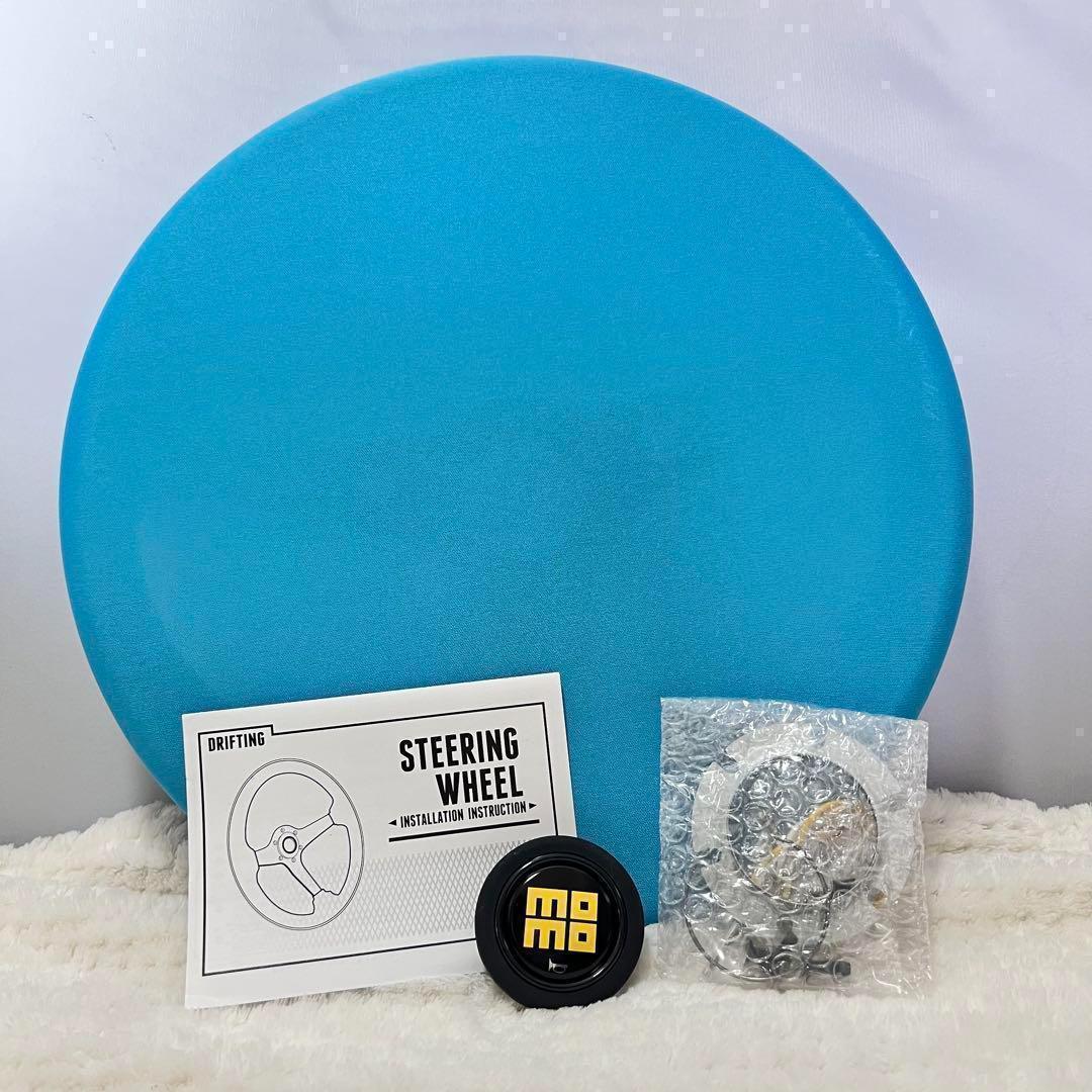 MOMO INDY ステアリング 社外 モモ 14インチ 茶色