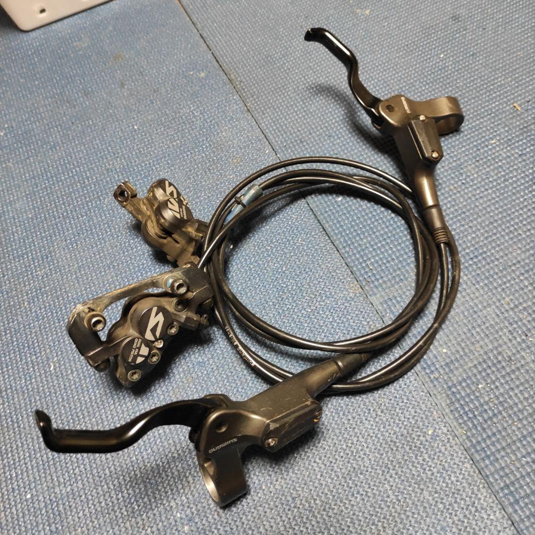 ディスクブレーキセット Shimano Saint