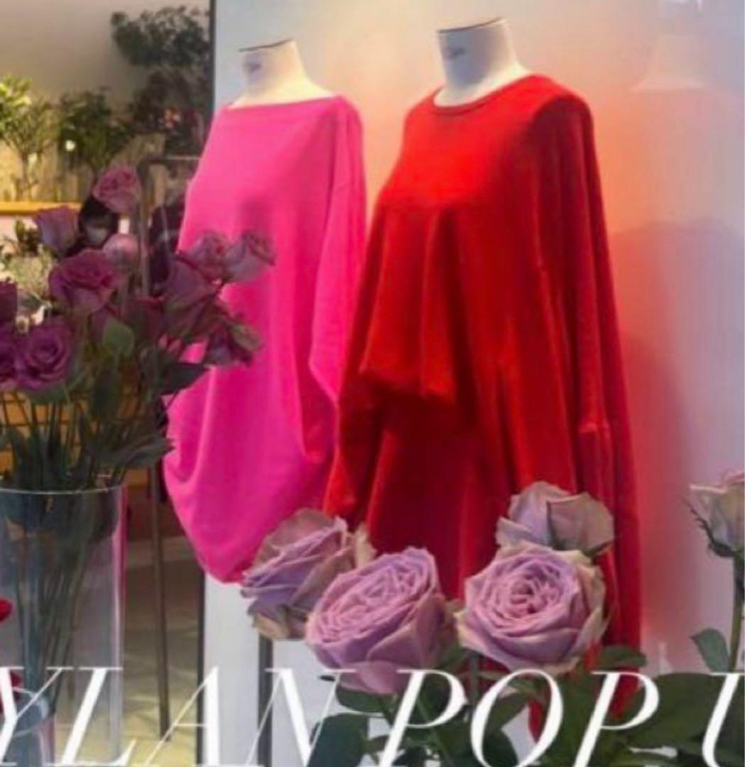 Riri様3点おまとめ マイラン 最高級カシミヤニットワンピース ピンク