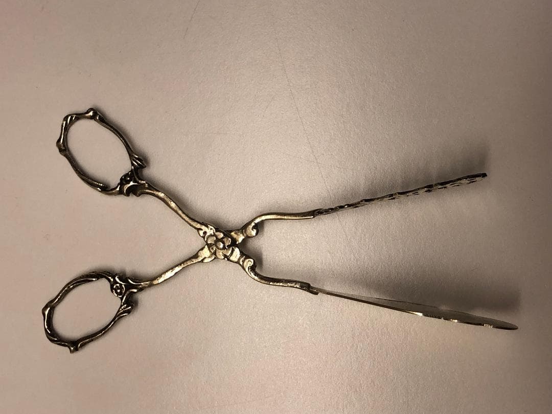 [ミーコさん]スウェーデン JLH 純銀 ケーキ用トング 1957年 - 25g