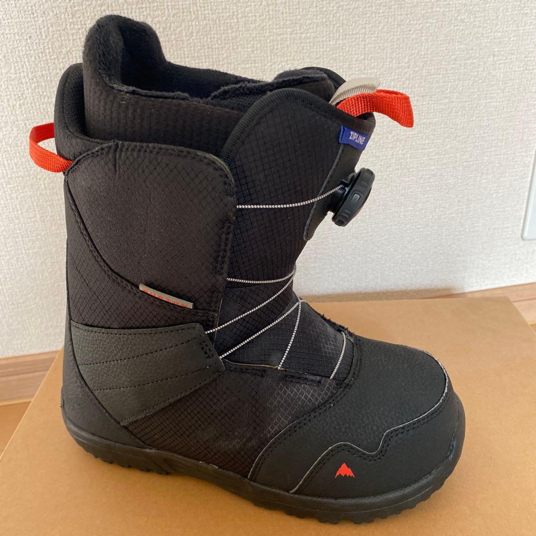 ZIPLINE 子ども用　スノーボードブーツ 黒