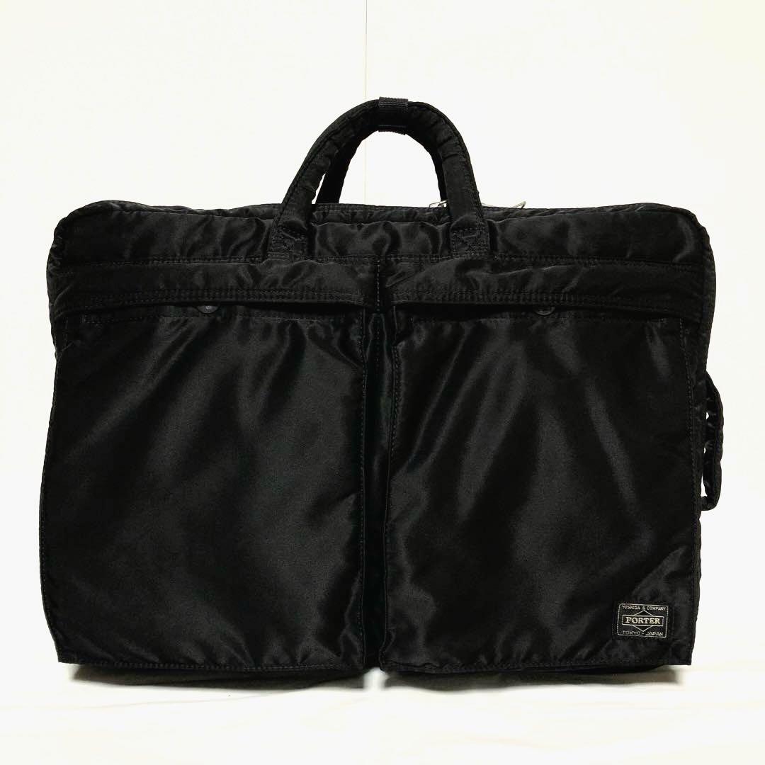 極美品✨ポーター タンカー ビジネスバッグ3way 2層 A4可 黒 吉田カバン