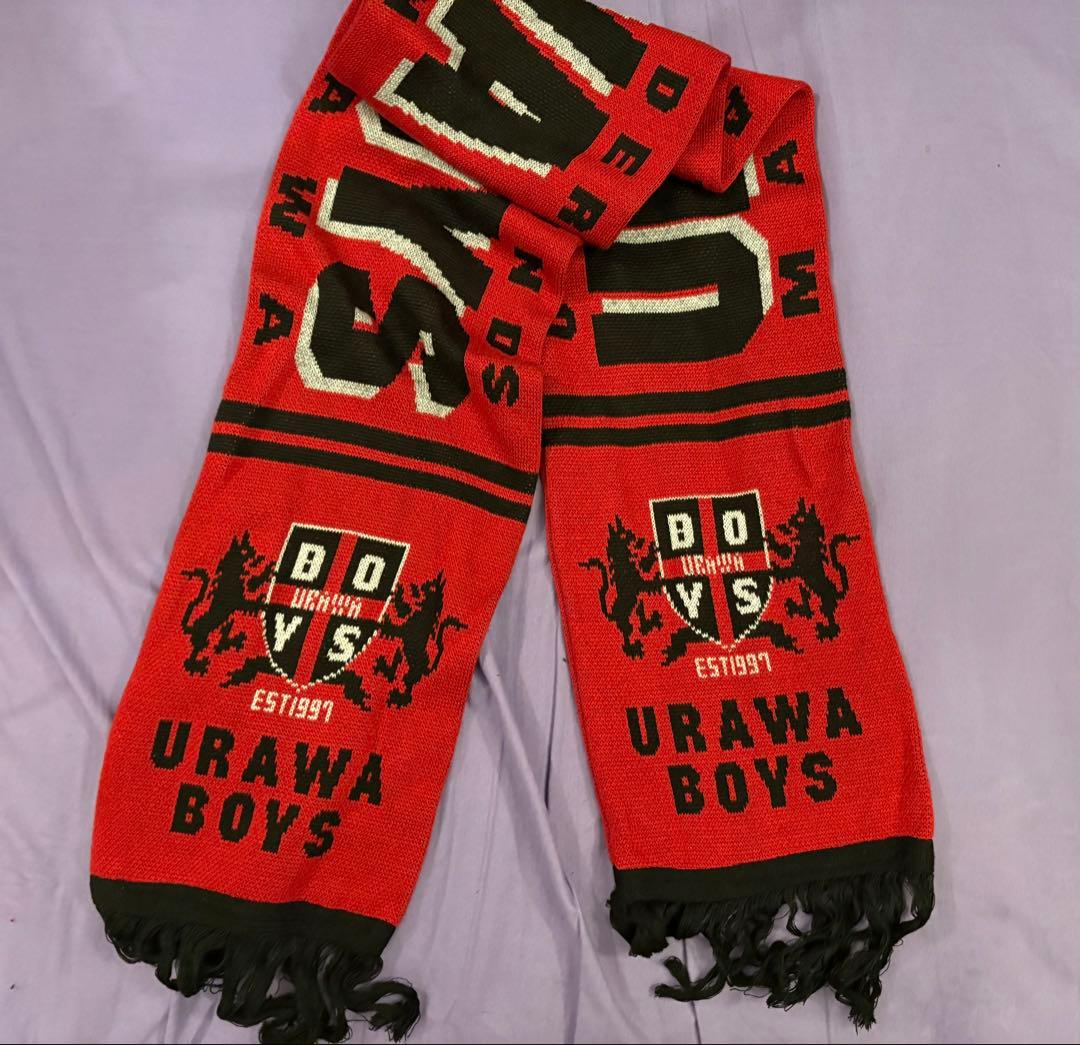 ね*こ様 【値下げ】 URAWA BOYS マフラー (オマケ有り) 浦和レッズ