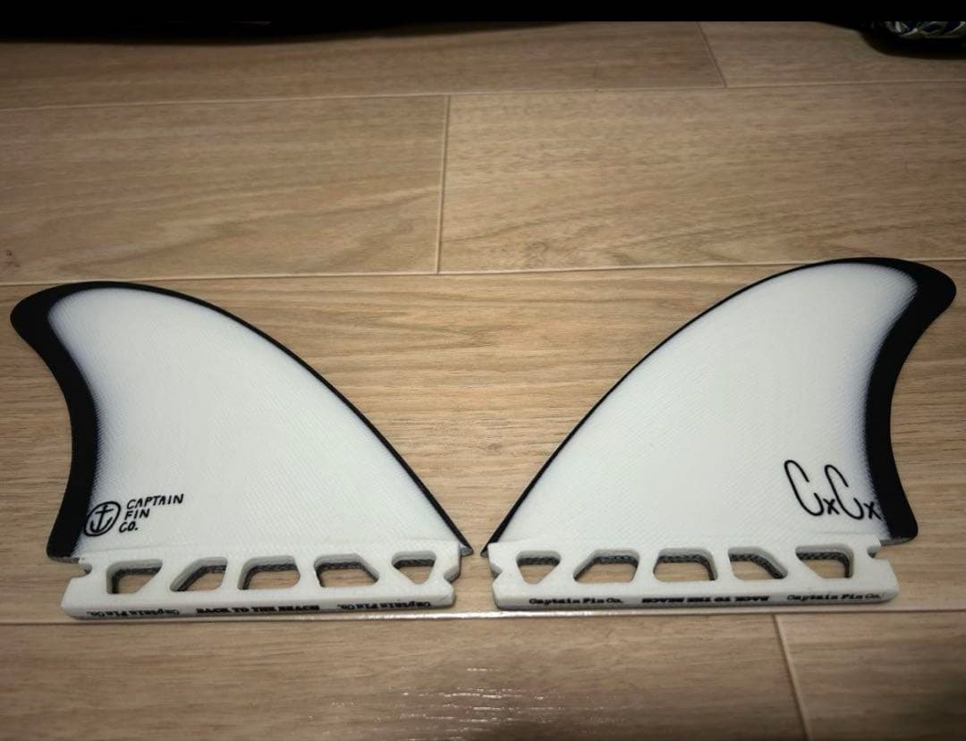 新品未使用品クリステンソン　2-FIN ホワイト 5.25インチ フューチャー