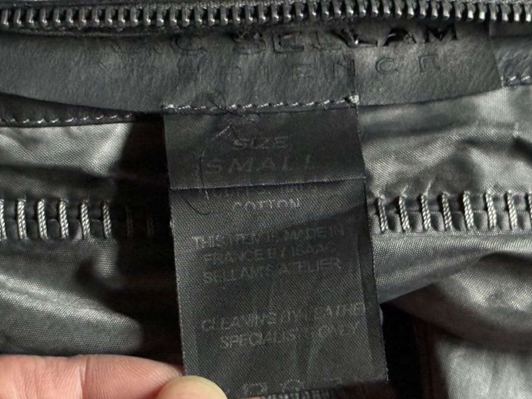 ISAAC SELLAM/リフレクティブ コールドダイ リバーシブルコート