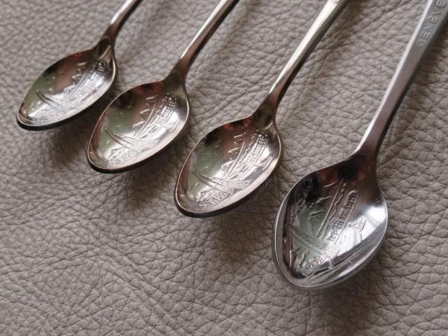 ◆非売品 未使用 1970年代！ROLEX（ロレックス）スプーン 4本