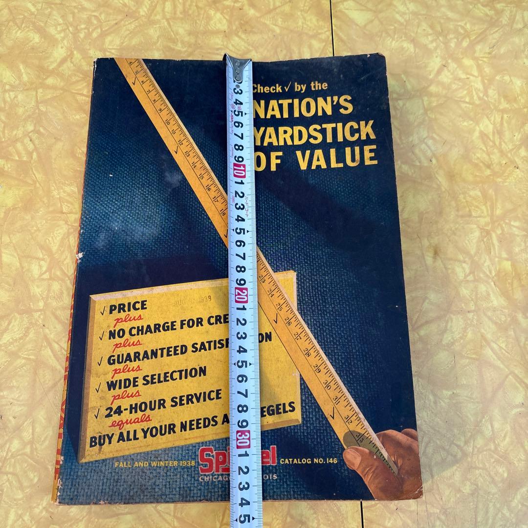USA VINTAGE 1938年 Spiegelスピーゲルカタログ500ページ