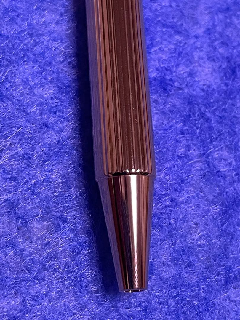 【新品・未使用】カルティエツイスト式マストボールペンゴールド証明書付き 黒インク