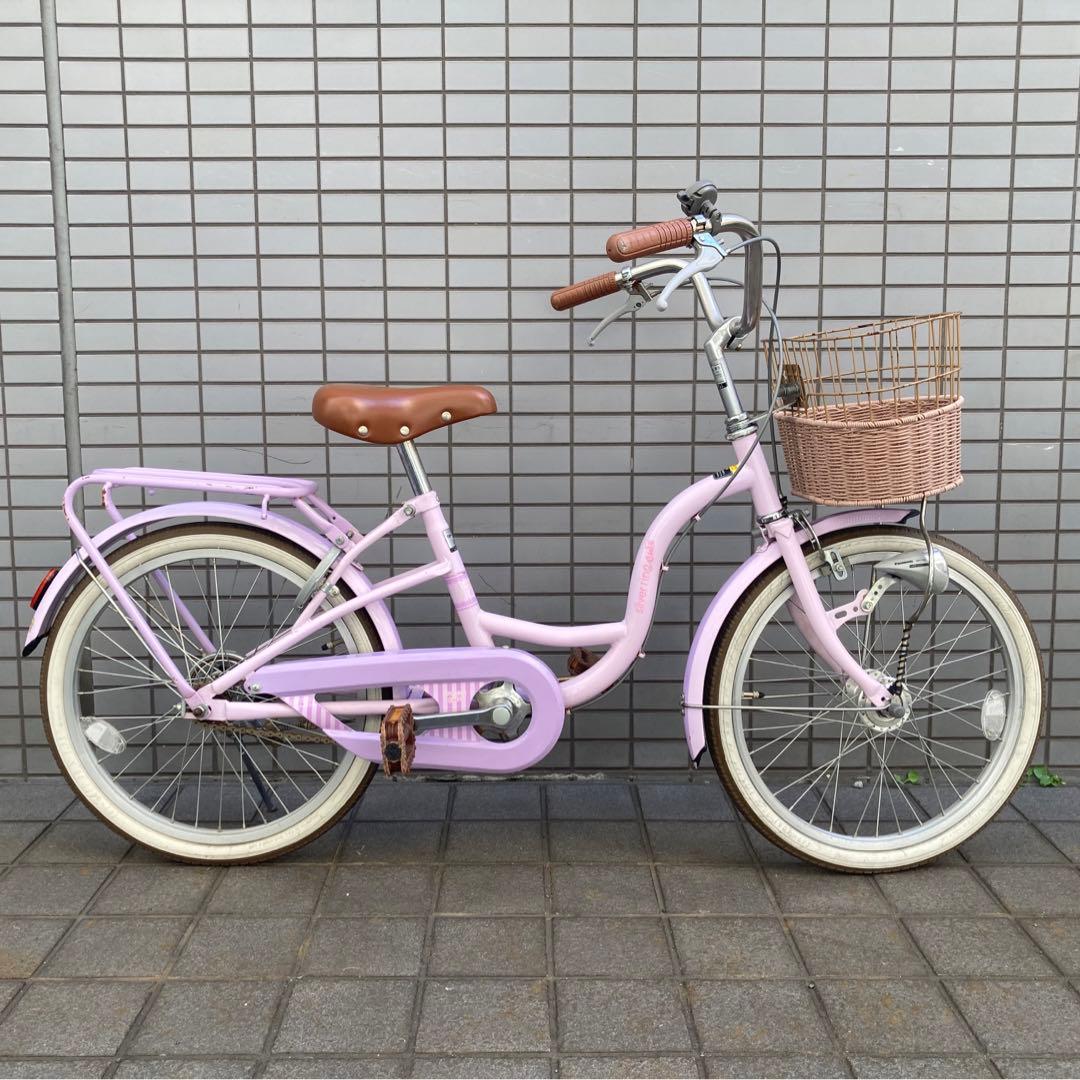 ダイワサイクル 20インチ 子供用自転車 パープル ラベンダー
