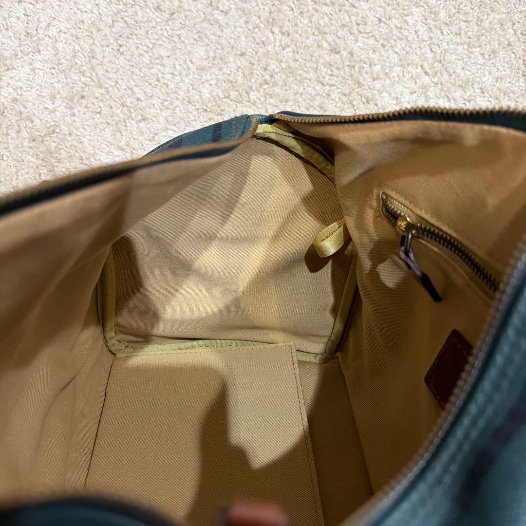 pvcレザー　ボストンバッグ RalphLauren ポロ