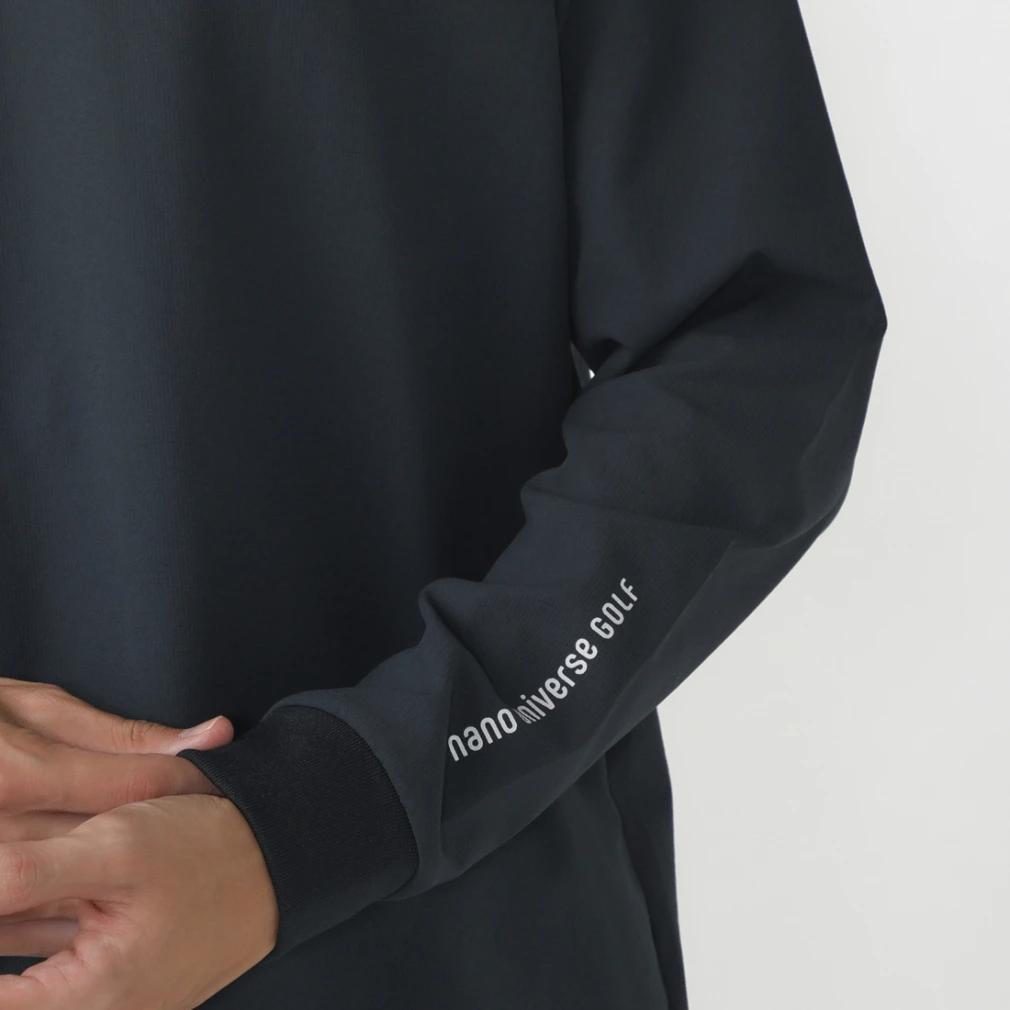 ナノユニバースゴルフ　XL　ウォームロングスリーブ　長袖シャツ　モックネック