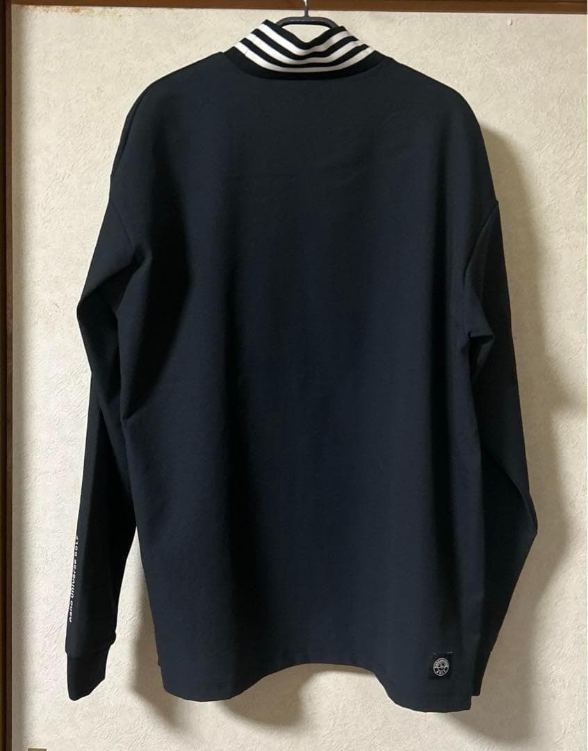 ナノユニバースゴルフ　XL　ウォームロングスリーブ　長袖シャツ　モックネック
