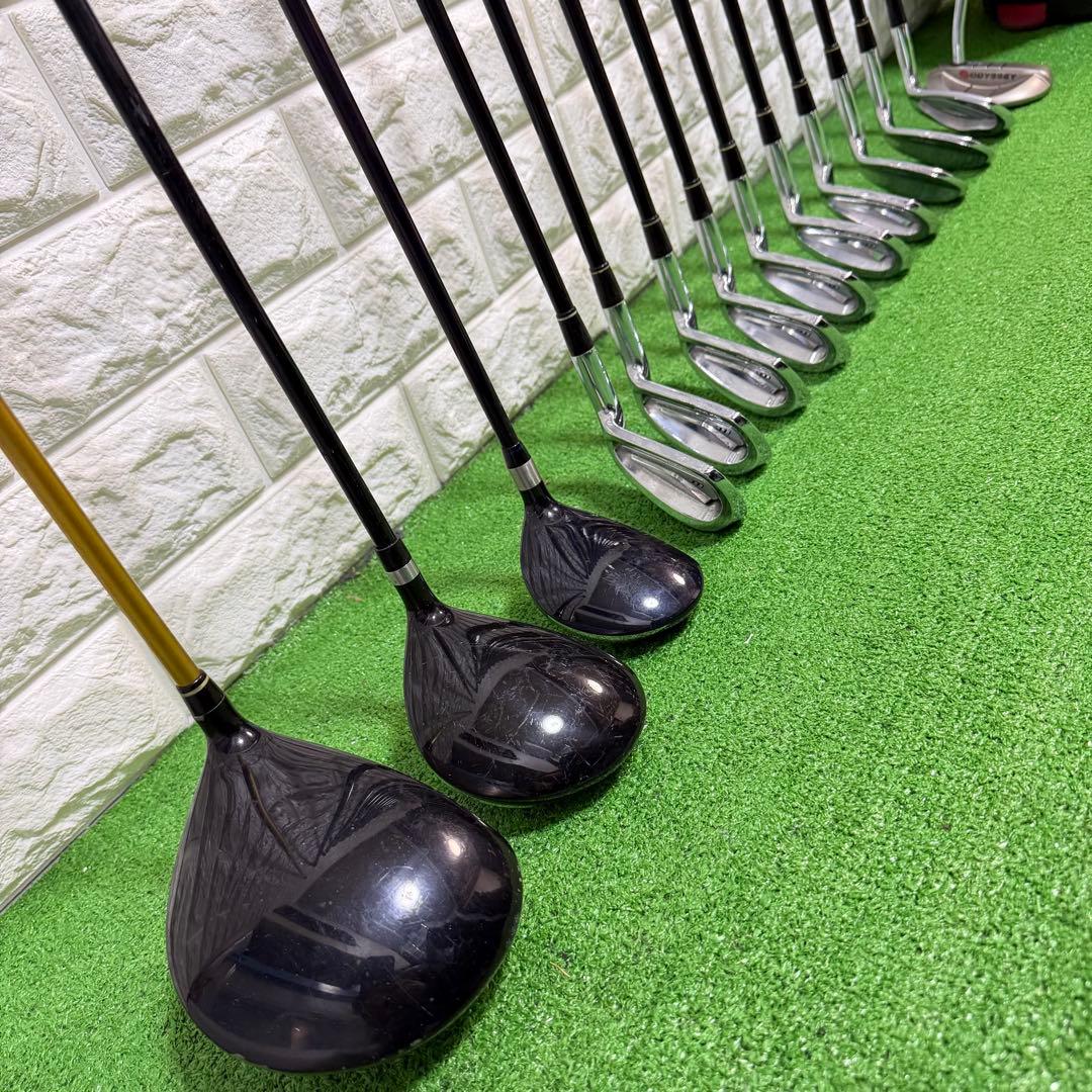 ごゴルフセット　初心者応援　Mizuno ラウンド仕様　打感良好　すぐ使える