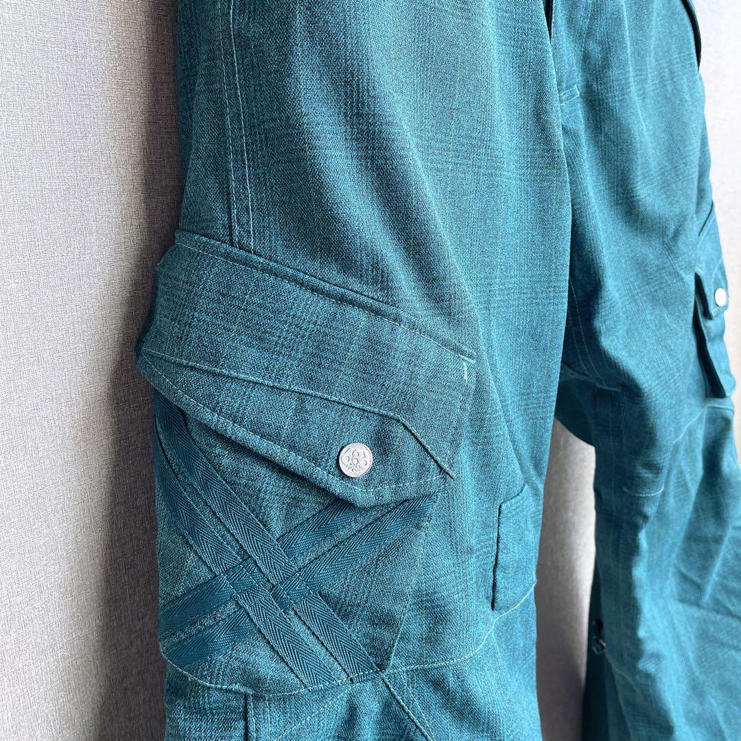 686 スノーボードウェア スキーウェア　チェックパンツ